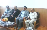 بازدیدجناب آقای مقصودی با مسئولین و کارکنان آموزشکده فنی و حرفه ای دختران سبزوار