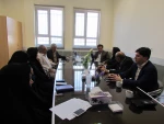بازدید جناب آقای دکتر حداد نیا و معاونین محترم از آموزشکده فنی و حرفه ای دختران  سبزوار