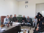 دیدار با بسیجیان جانباز آموزشکده  در هفته بسیج