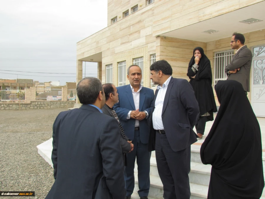 بازدید جناب آقای مهندس سبحانی نماینده محترم شهرستان سبزوار در مجلس شورای اسلامی از آموزشکده دختران