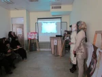 برگزاری جلسه دفاع دانشجویان کارشناسی رشته تکنولوژی طراحی و دوخت با حضور مسئولین - مدرسین و دانشجویان