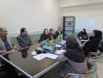 جلسه هم اندیشی مدیران گروه آموزشی  با مدیران آسایشگاه سالمندان پدر