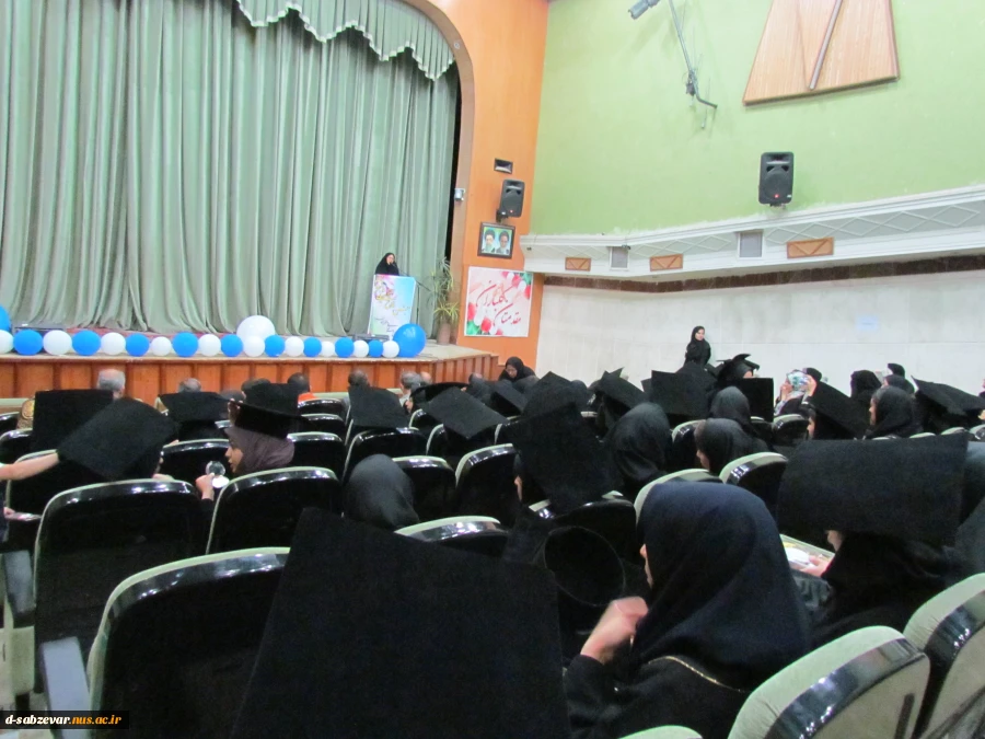برگزاری جشن دانش آموختگی دانشجویان کارشناسی وکاردانی آموزشکده فنی دختران