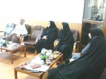 نشست صمیمانه مدیریت آموزشکده دختران وریاست دانشگاه جامعه المصطفی (سری لانکا)