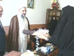 نشست صمیمانه مدیریت آموزشکده دختران وریاست دانشگاه جامعه المصطفی (سری لانکا)