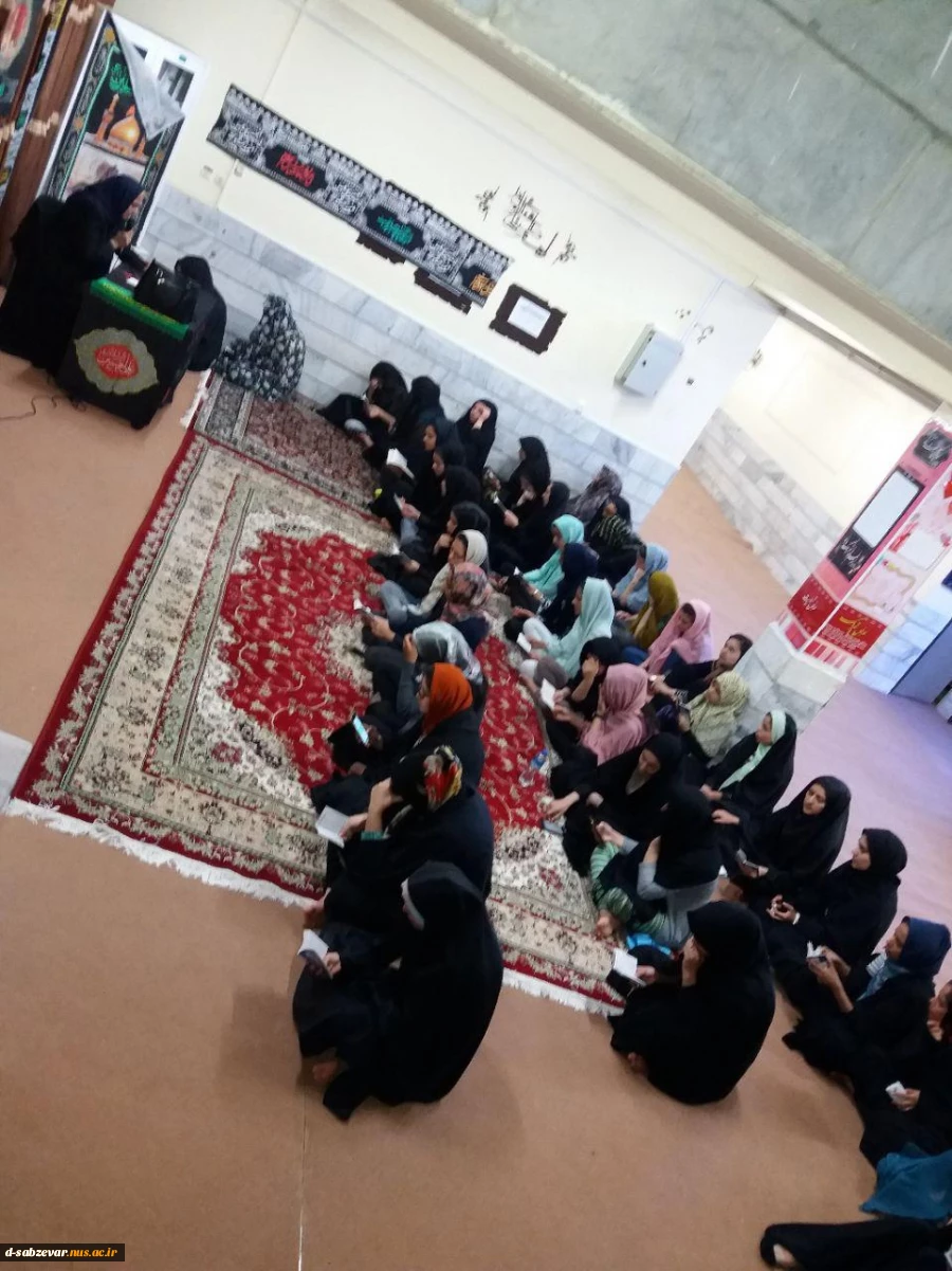 برگزاری مراسم روضه خوانی سید وسالار شهیدان وپذیرایی دانشجویان با آبگوشت نذری در آموزشکده