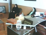 دیدار وگفتگو معاونین وپرسنل آموزشکده  با سرکار خانم دکتر بخشی عضو شورای شهر  دیار سربداران