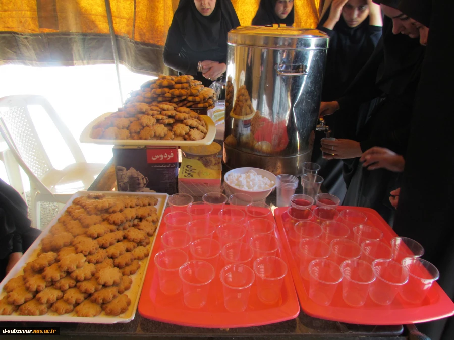 برپایی خیمه گاه حسینی در محوطه آموزشی آموزشکده