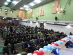 برگزاری جشن میلاد نور همزمان با روز دانشجو با حضور شهردار محترم واعضای محترم شورای شهر واساتید پیشکسوت وکارکنان وجمع کثیری از دانشجویان در تالار کاشفی سبزوار