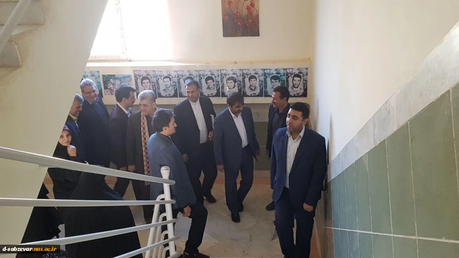 جلسه ی هم اندیشی شهردار محترم واعضای شورای شهر با مسئولین ودانشجویان آموزشکده دختران سبزوار