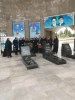 غبار روبی مزار مطهر شهدای گمنام توسط گروهی از دانشجویان وکارکنان در روز جانباز