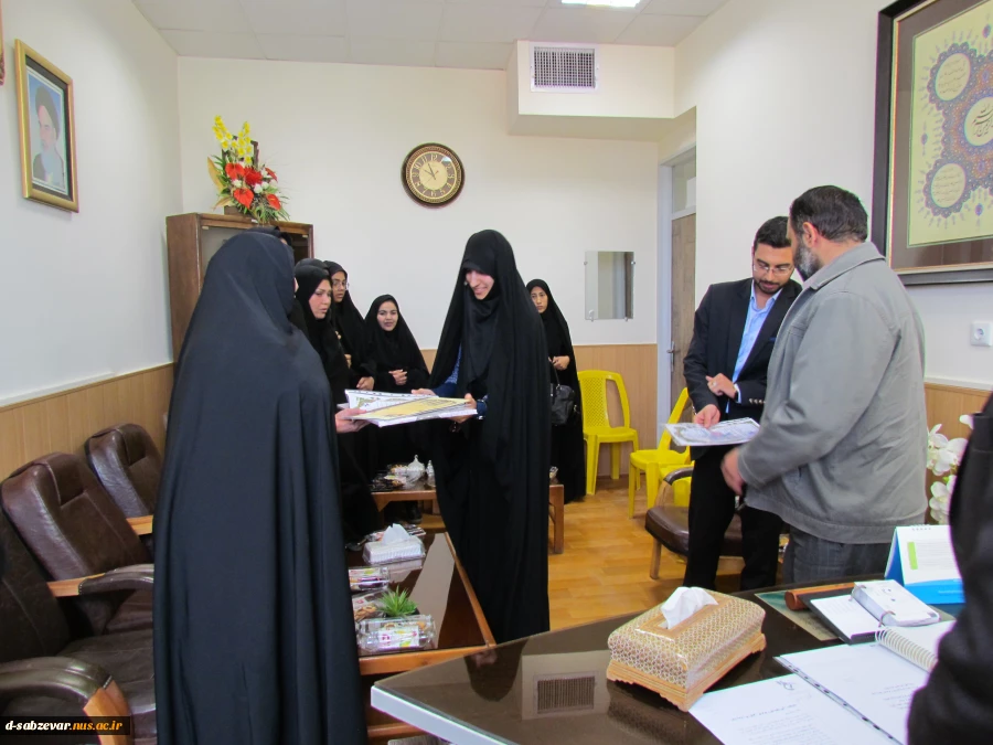 مراسم تکریم ومعارفه ی فرمانده بسیج دانشجویی