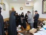 مراسم تکریم ومعارفه ی فرمانده بسیج دانشجویی