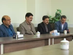 نشست صمیمی جناب آقای دکتر مهدی معاونت محترم دانشجویی وفرهنگی دانشگاه فنی کشور با پرسنل  دانشکده  های فنی سبزوار