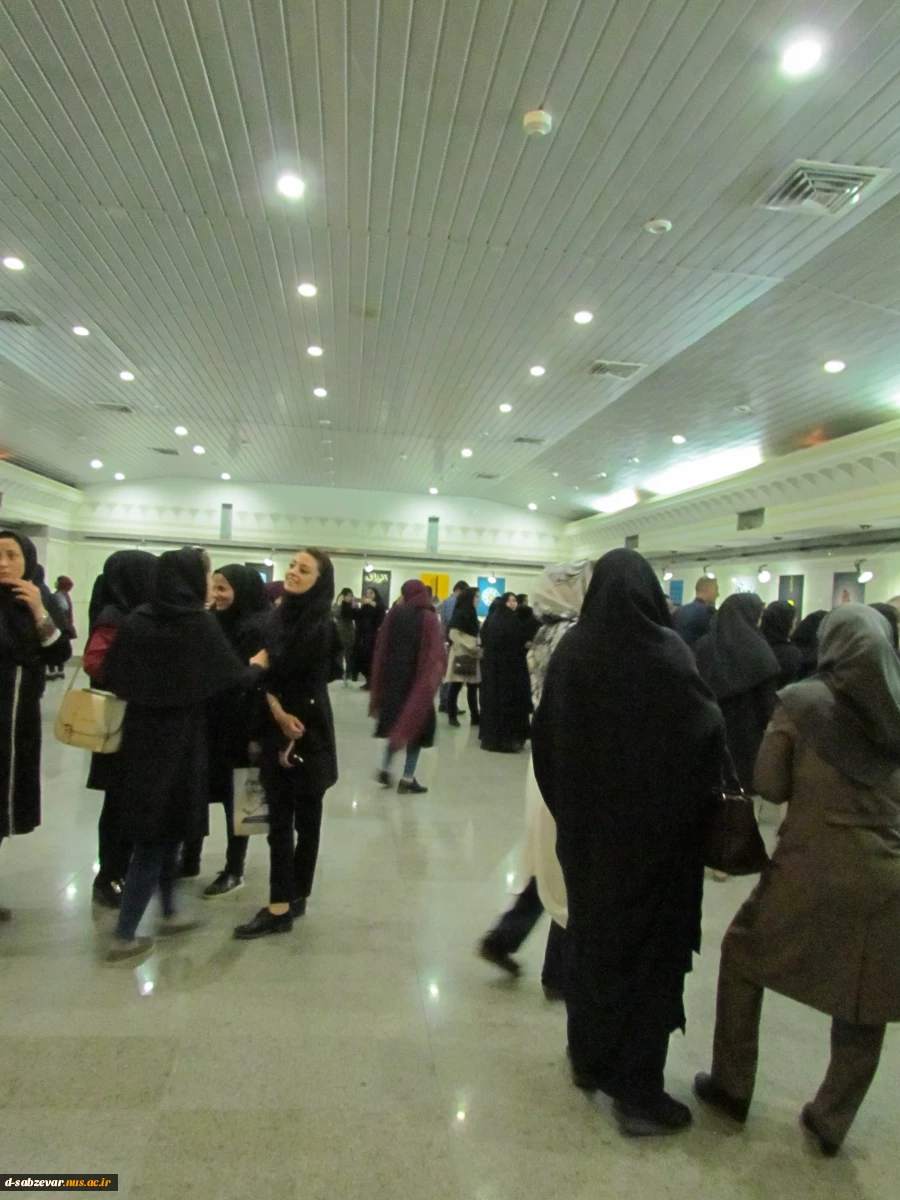 برپایی نمایشگاه اسماءالحسنی به مناسبت ماه مبارک رمضان و به همت استاد ارضی ودانشجویان کاردانی گرافیک  با عنوان اثر واثاره در سالن امیر شاهی اداره فرهنگ وارشاد سبزوار