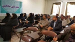 حضور پرسنل دانشکده های فنی سبزوار در کارگاه آموزشی حلقه های صالحین با سخنرانی سرکار خانم دکتر عسکری