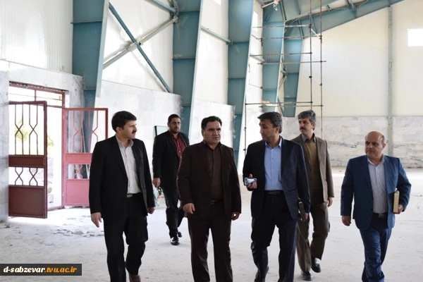 جلسه اداری اساتید و کارکنان دانشکده های فنی پسران و دختران سبزوار با جناب آقای دکتر مقصودی نماینده مردم شریف سبزوار در مجلس شواری اسلامی