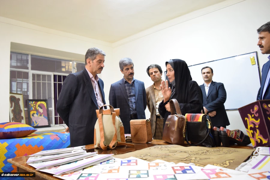 بازدید معاونت محترم اداری ،مالی و مدیریت منابع انسانی دانشگاه فنی و حرفه ای از آموزشکده های فنی سبزوار  3
