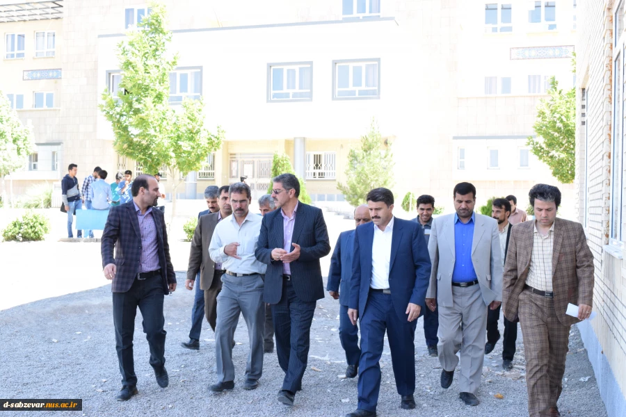 بازدید معاونت محترم اداری ،مالی و مدیریت منابع انسانی دانشگاه فنی و حرفه ای از آموزشکده های فنی سبزوار  7