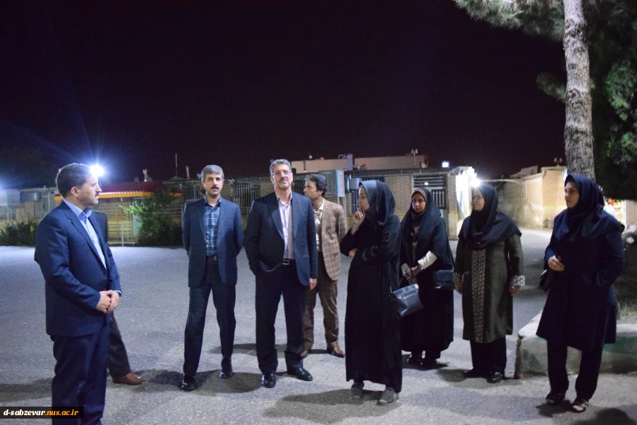 بازدید معاونت محترم اداری ،مالی و مدیریت منابع انسانی دانشگاه فنی و حرفه ای از آموزشکده های فنی سبزوار  4