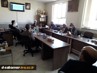 برگزاری جلسه ی شورای امر به معروف و نهی از منکر در دانشکده های فنی سبزوار 4