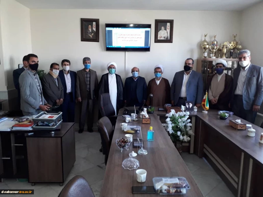 برگزاری جلسه ی شورای امر به معروف و نهی از منکر در دانشکده های فنی سبزوار 8