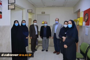 تجلیل از مقام پرستاران و مدافعان عرصه سلامت به مناسبت گرامیداشت روز پرستار در دانشکده های فنی و حرفه ای سبزوار  2
