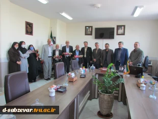  برگزاری مراسم تجلیل از بازنشستگان دانشکده های فنی و حرفه ای سبزوار  9