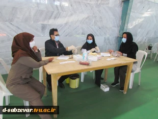 اجرای طرح غربالگری سلامت در دانشکده های فنی و حرفه ای سبزوار  6