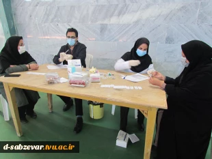 اجرای طرح غربالگری سلامت در دانشکده های فنی و حرفه ای سبزوار  7
