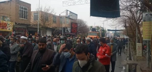حضور گسترده کارکنان دانشکده در مراسم تشییع شهدای گمنام شهرستان سبزوار  7