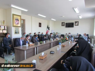 برگزاری جلسه تجلیل از بازنشستگان دانشکده های فنی و حرفه ای سبزوار
 2