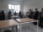 بازدید ریاست محترم دانشکده های فنی و حرفه ای سبزوار از روند حضوری شدن کلاس های آموزشی  3