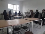 بازدید ریاست محترم دانشکده های فنی و حرفه ای سبزوار از روند حضوری شدن کلاس های آموزشی  4