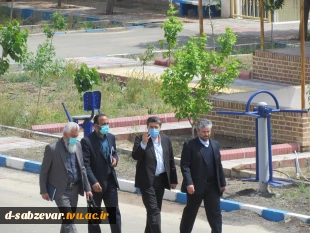 بازدید ریاست محترم دانشگاه فنی و حرفه ای استان خراسان رضوی از دانشکده های فنی و حرفه ای سبزوار دانشکده های فنی و حرفه ای سبزوا ر 4