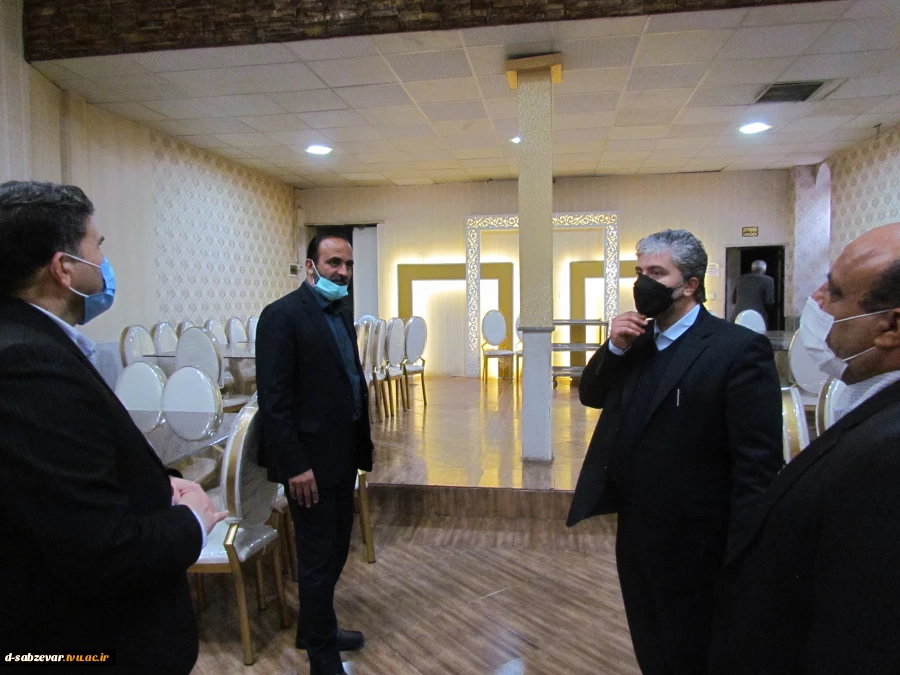 بازدید ریاست محترم دانشگاه فنی و حرفه ای استان خراسان رضوی از دانشکده های فنی و حرفه ای سبزوار دانشکده های فنی و حرفه ای سبزوا ر 12