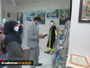 بازدید معاونت محترم پژوهشی دانشگاه فنی و حرفه ای استان خراسان رضوی و هیات همراه  از دانشکده های فنی و حرفه ای سبزوار  7