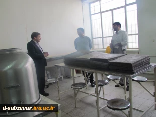 بازدید معاونت محترم پژوهشی دانشگاه فنی و حرفه ای استان خراسان رضوی و هیات همراه  از دانشکده های فنی و حرفه ای سبزوار  11
