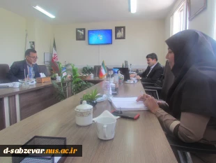 دیدار و گفتگوی روسای محترم دانشکده های فنی و حرفه ای و سازمان فنی و حرفه ای شهرستان سبزوار  2