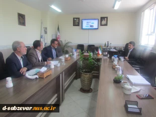 دیدار و گفتگوی روسای محترم دانشکده های فنی و حرفه ای و سازمان فنی و حرفه ای شهرستان سبزوار  4
