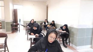 اولین روز برگزاری امتحانات حضوری پایان ترم بعد از دو سال وقفه در قاب تصویر 4
