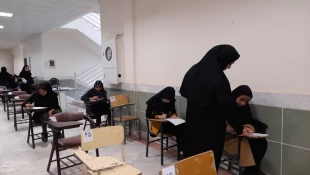 اولین روز برگزاری امتحانات حضوری پایان ترم بعد از دو سال وقفه در قاب تصویر 5