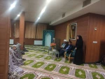 حضور جناب آقای رمضان زاده مسئول محترم  اجرایی دفتر نهاد نمایندگی مقام معظم رهبری استان خراسان رضوی  در جمع دانشجویان خوابگاهی 3