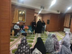 حضور جناب آقای رمضان زاده مسئول محترم  اجرایی دفتر نهاد نمایندگی مقام معظم رهبری استان خراسان رضوی  در جمع دانشجویان خوابگاهی 6