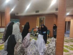 حضور جناب آقای رمضان زاده مسئول محترم  اجرایی دفتر نهاد نمایندگی مقام معظم رهبری استان خراسان رضوی  در جمع دانشجویان خوابگاهی 7