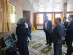 بازدید مدیر کل محترم خدمات آموزشی و نماینده محترم هیات نظارت و ارزیابی دانشگاه فنی و حرفه ای از روند برگزاری امتحانات پایانی  21