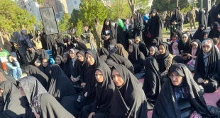 حضور جمعی از کارکنان دانشکده در اجتماع عظیم و مردمی در حمایت از فرهنگ عفاف و حجاب در شهرستان سبزوار  2