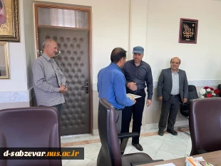 برگزاری مراسم تجلیل و تقدیر از کارکنان نمونه دانشکده های فنی و حرفه ای سبزوار  4