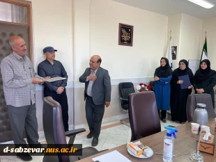 برگزاری مراسم تجلیل و تقدیر از کارکنان نمونه دانشکده های فنی و حرفه ای سبزوار  6