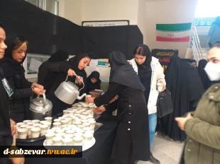حرکت خودجوش دانشجویان محترم رشته ی تربیت کودک دانشکده فنی و حرفه ای دختران سبزوار در برگزاری مراسم سوگواری بانوی دوعالم حضرت فاطمه زهرا (س) 4